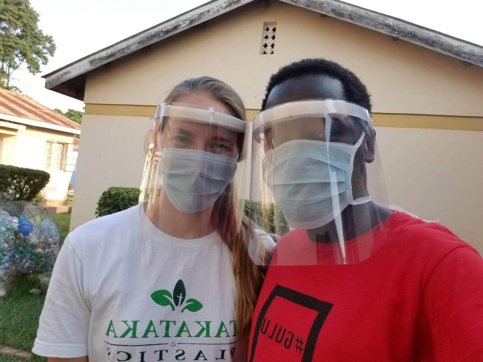 A Startup In Uganda Is Manufacturing Face Shields From Recycled Plastic